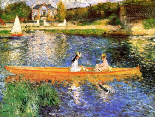 A Sena em Asnières, também conhecido como O Barco – Pierre-Auguste Renoir Pierre-Auguste Renoir Master Apollon