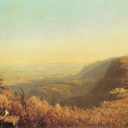 A casa de montanha de Catskill – Sanford Robinson Gifford Sanford Robinson Gifford Master Apollon