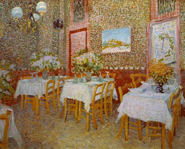 Interior de um restaurante – Vincent van Gogh Vincent Van Gogh Master Apollon