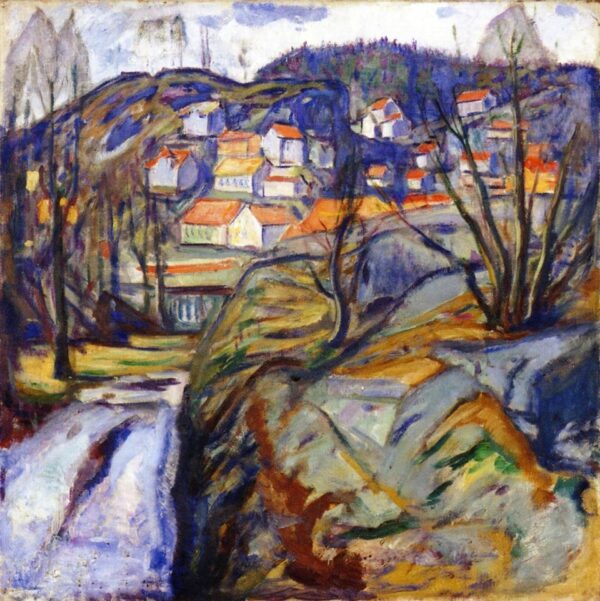 Primavera em Kragero – Edvard Munch Edvard Munch Master Apollon