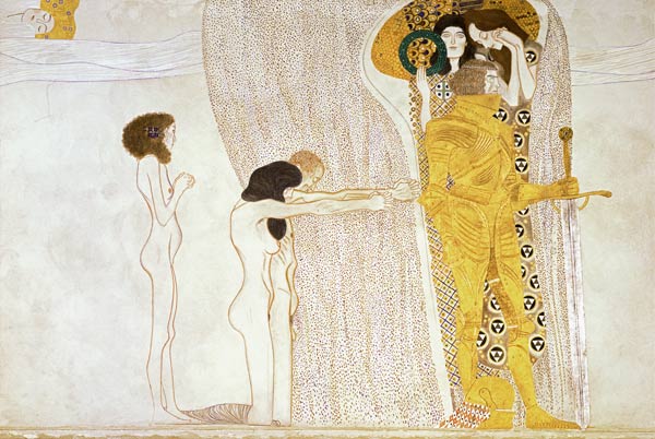 Beethoven-Fries: a exigência após a chance – Gustav Klimt Gustav Klimt Master Apollon