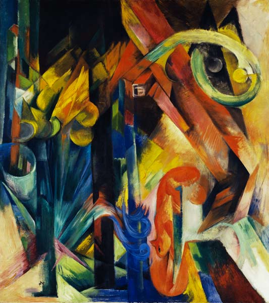 Floresta com esquilos – Franz Marc Franz Marc Master Apollon