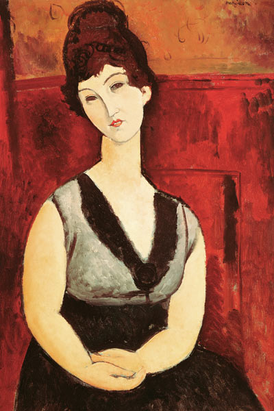 A menina de chocolate – Amedeo Modigliani Amedeo Modigliani Master Apollon