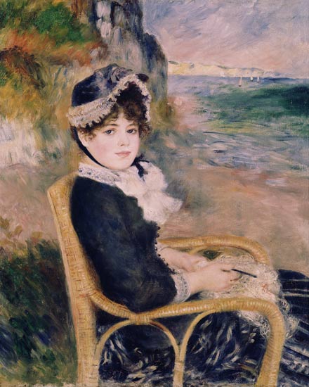 Femme à la rive de la mer – Pierre-Auguste Renoir Pierre-Auguste Renoir Master Apollon