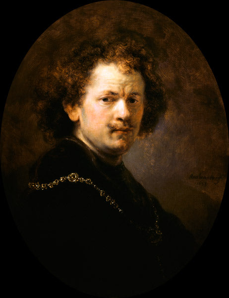 Auto-retrato com a cabeça descoberta – Rembrandt van Rijn Rembrandt van Rijn Master Apollon