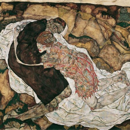 Morte e Jovem Menina – Egon Schiele Egon Schiele Master Apollon