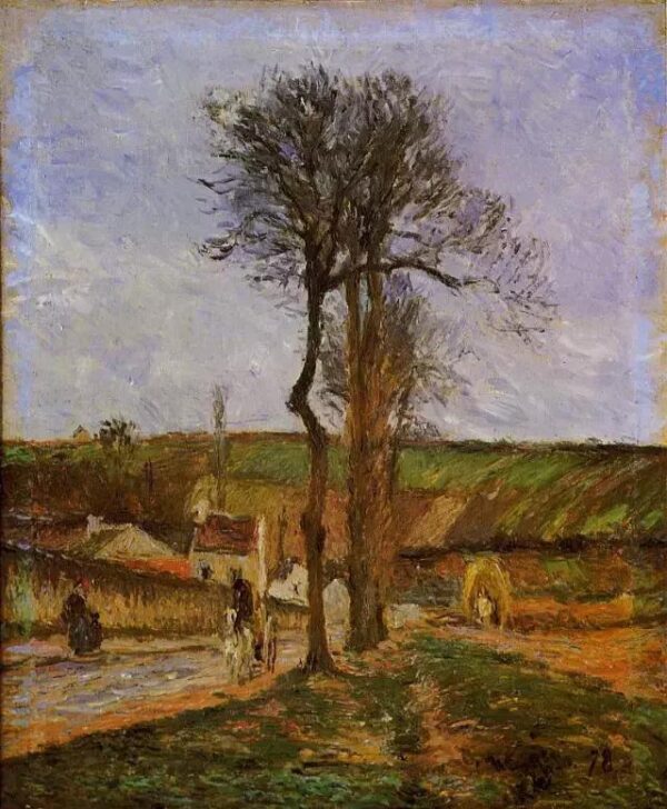 Près de Pontoise – Camille Pissarro Camille Pissarro Master Apollon