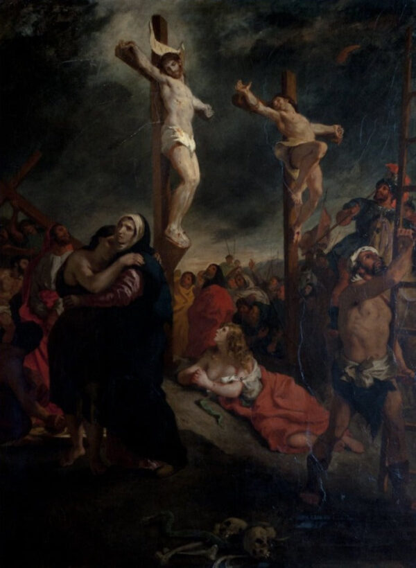 O Cristo na cruz – Eugène Delacroix Eugène Delacroix Master Apollon