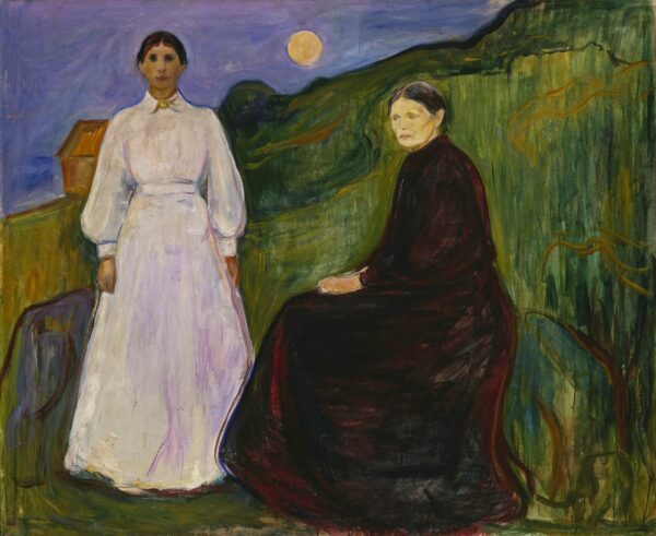 Mãe e filha – Edvard Munch Edvard Munch Master Apollon