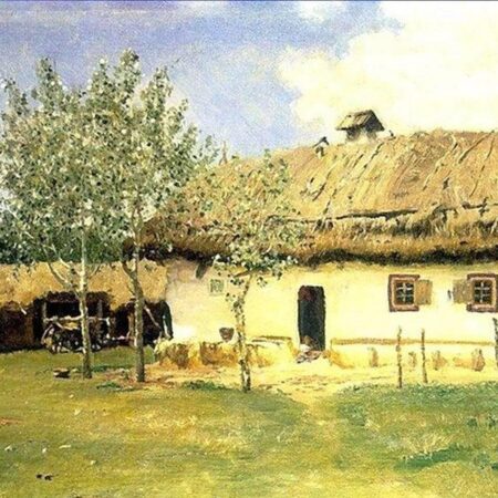 Casa camponesa ucraniana – Ilya Repin Ilia Repin Master Apollon