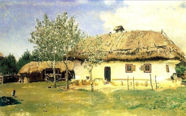 Casa camponesa ucraniana – Ilya Repin Ilia Repin Master Apollon