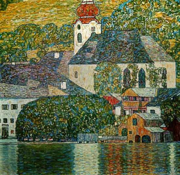 A igreja de St Wolfgang – Gustav Klimt Gustav Klimt Master Apollon