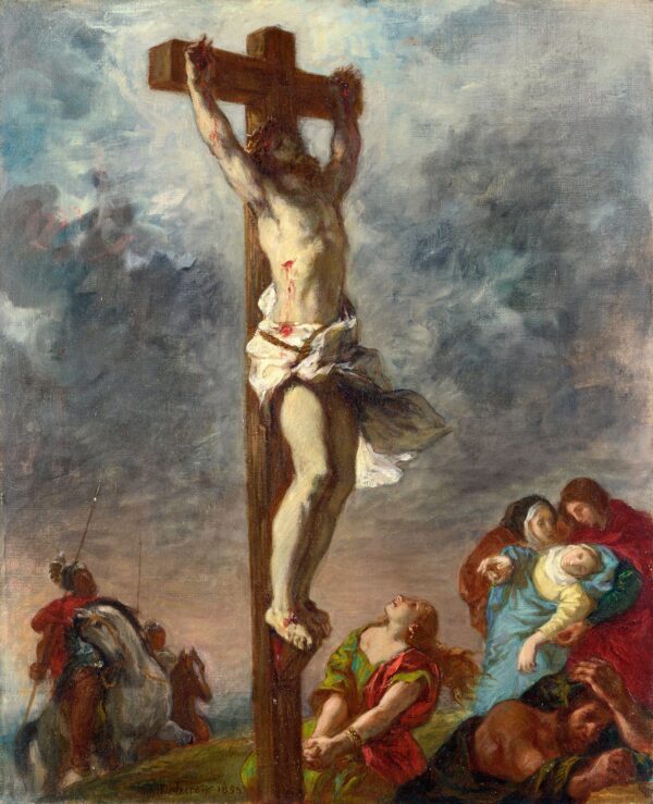 O Cristo na Cruz – Eugène Delacroix Eugène Delacroix Master Apollon