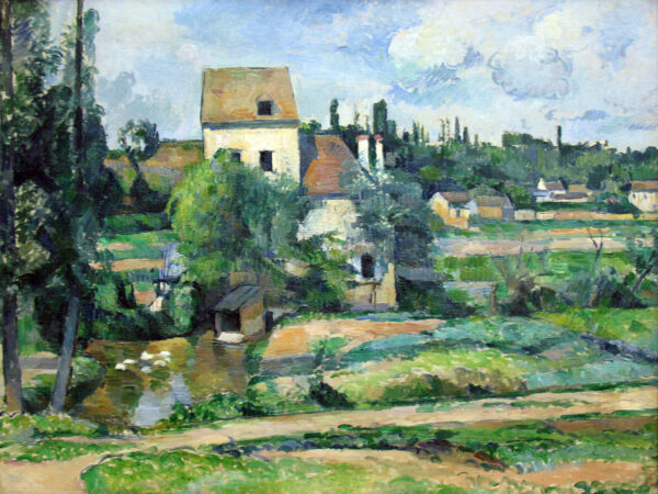 Moinho da Couleuvre em Pontoise – Paul Cézanne Paul Cézanne Master Apollon