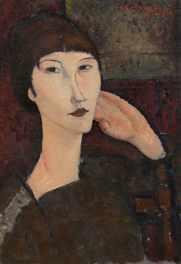 Mulher com Franja – Amedeo Modigliani Amedeo Modigliani Master Apollon