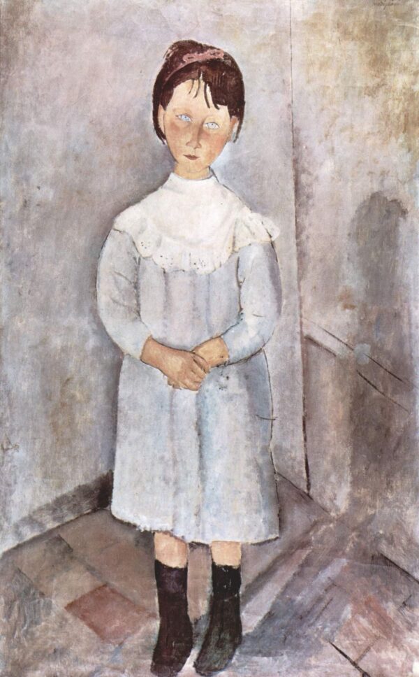 Menina de Azul – Amedeo Modigliani Amedeo Modigliani Master Apollon