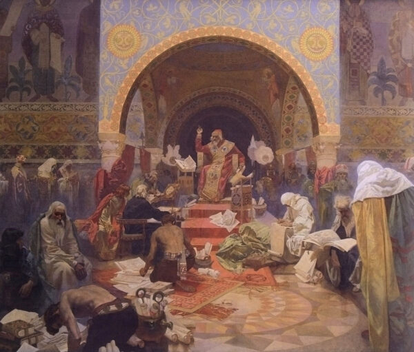 O tsar búlgaro Simeão – Mucha Alphonse Mucha Master Apollon