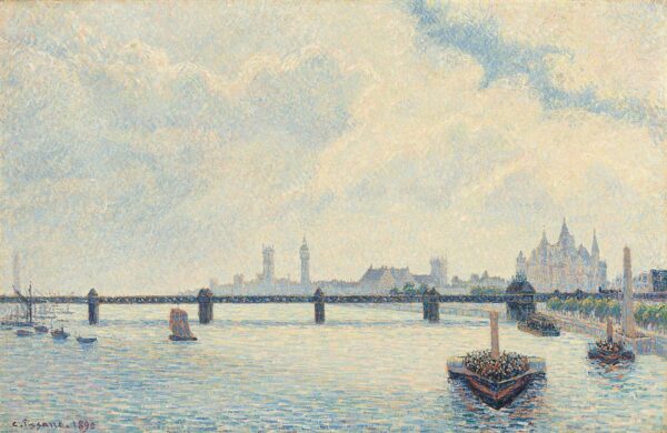 Pont de Charing Cross – Camille Pissarro Camille Pissarro Master Apollon