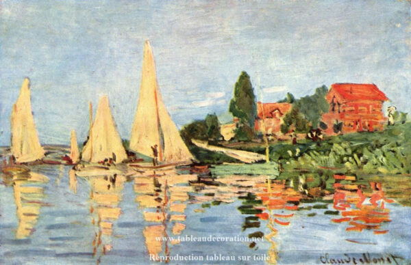 Régatas em Argenteuil – Claude Monet Claude Monet Master Apollon