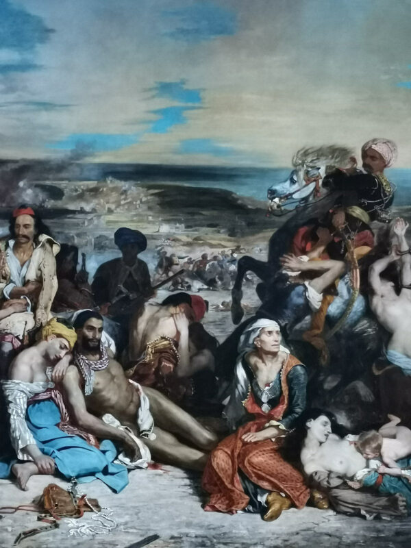 Cenas dos massacres de Scio – Eugène Delacroix Eugène Delacroix Master Apollon