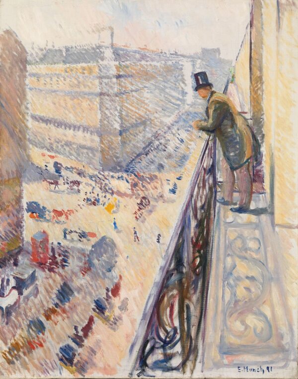 Rue Lafayette – Edvard Munch Edvard Munch Master Apollon