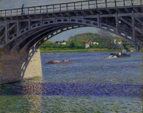 A ponte de Argenteuil – Caillebotte Gustave Caillebotte Master Apollon