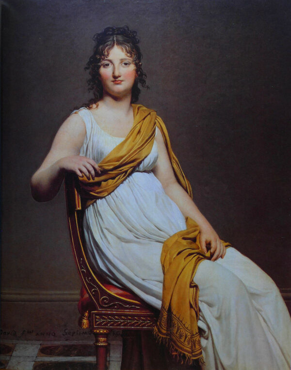 Retrato de Madame de Verninac – Jacques-Louis David Jacques-Louis David Master Apollon