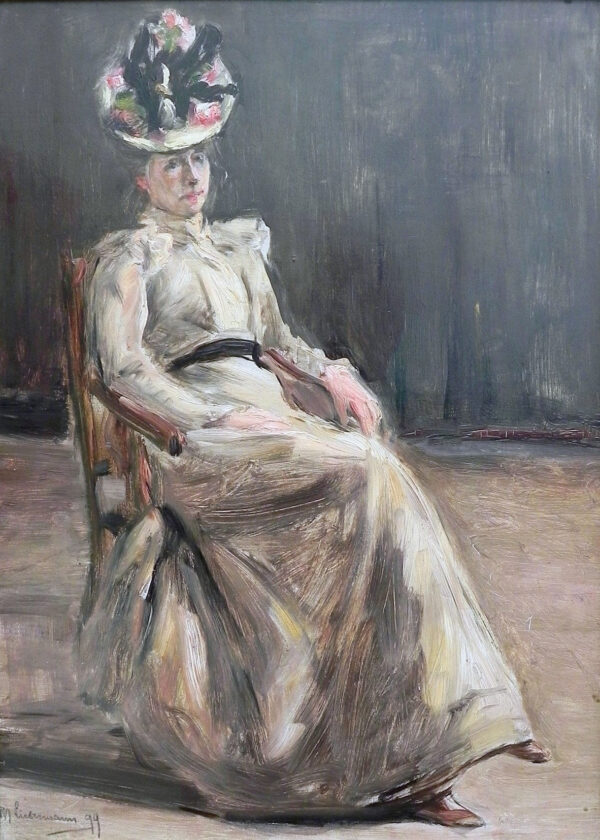 Retrato de uma dama – Max Liebermann Max Liebermann Master Apollon