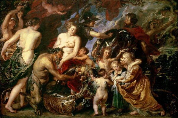 Minerva protege os pactos de Marte – Peter Paul Rubens Peter Paul Rubens Master Apollon