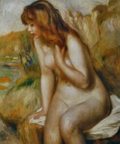 Banho em uma Rocha – Pierre-Auguste Renoir Pierre-Auguste Renoir Master Apollon