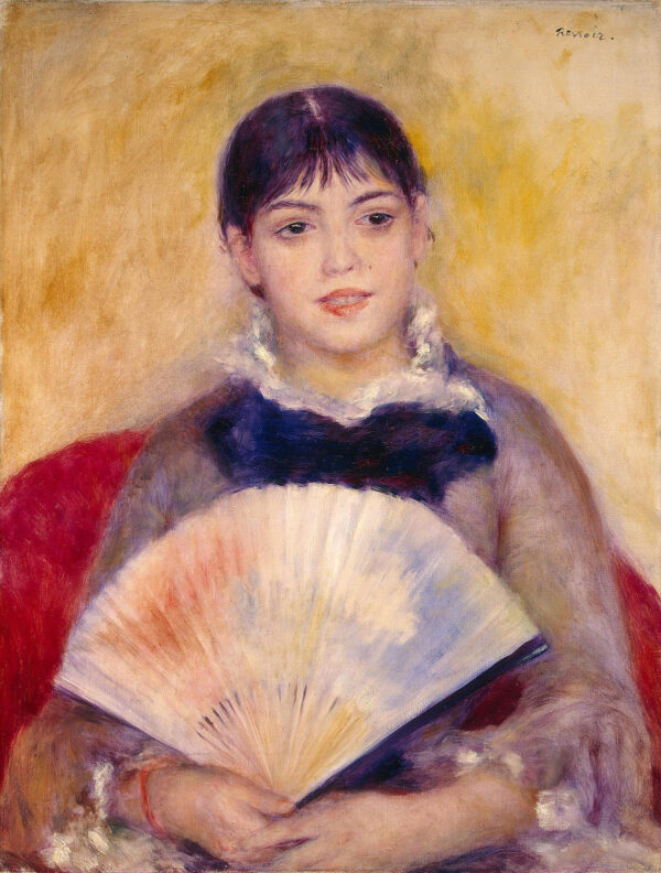 A Mulher do Leque (Renoir) – Pierre-Auguste Renoir Pierre-Auguste Renoir Master Apollon