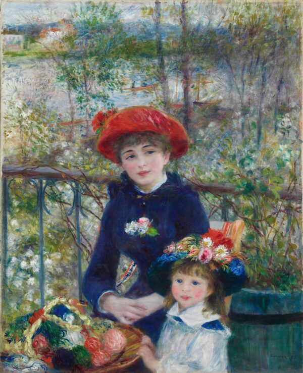 As Duas Irmãs (No Terraço) – Pierre-Auguste Renoir Pierre-Auguste Renoir Master Apollon