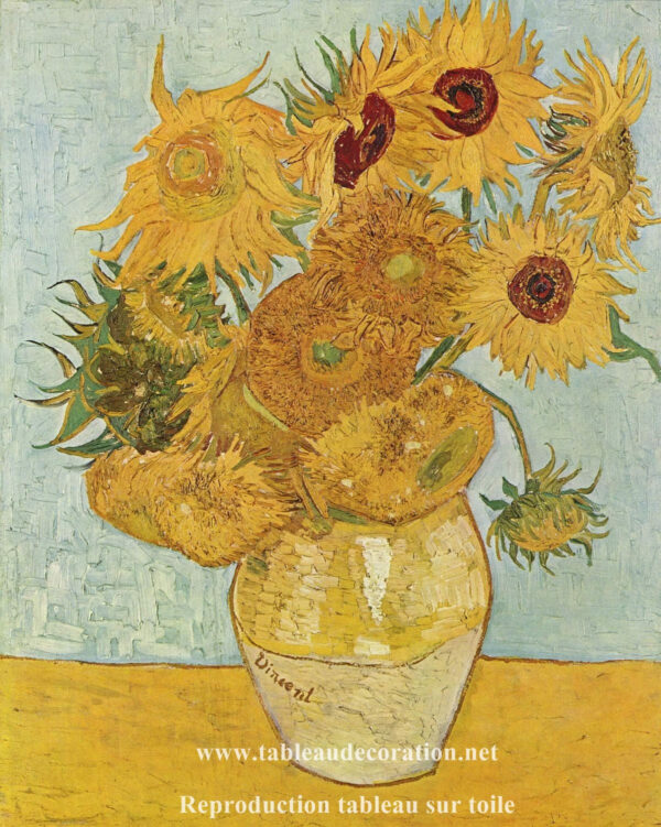 Os Girassóis – Van Gogh Girassóis de Vincent van Gogh Master Apollon