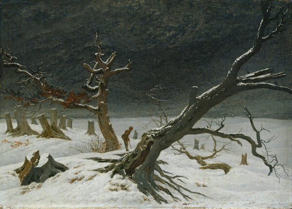 Paisagem de Inverno – Caspar David Friedrich Caspar David Friedrich Master Apollon