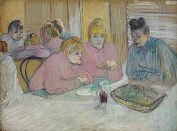 As damas da sala de jantar – Toulouse Lautrec Henri de Toulouse-Lautrec Master Apollon