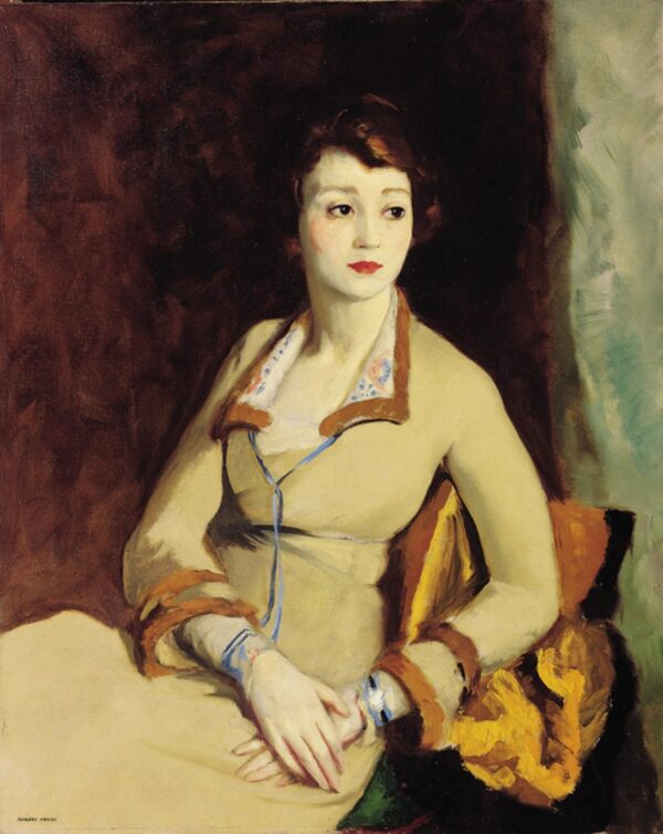 Retrato de Fay Bainter – Robert Henri Robert Henri Master Apollon