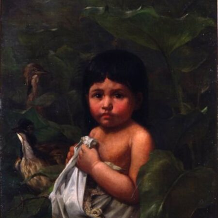 Criança seminole com butor, 1878 – William Holbrook Beard William Holbrook Beard Master Apollon