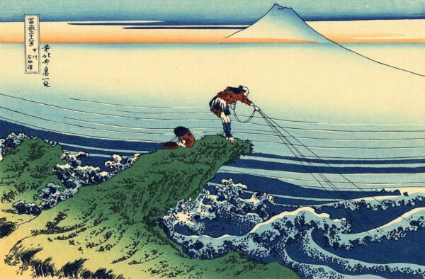 O pescador de Kajikazawa – Katsushika Hokusai Katsushika Hokusai Master Apollon