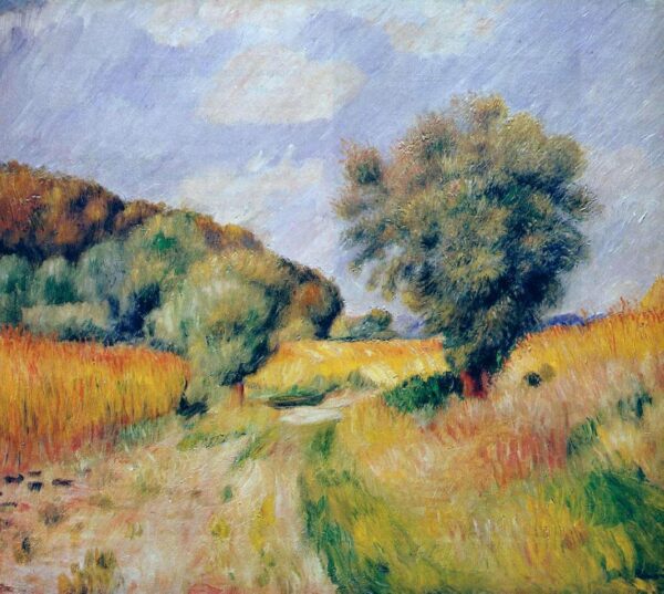 Campos de trigo 1885 – Pierre-Auguste Renoir Pierre-Auguste Renoir Master Apollon