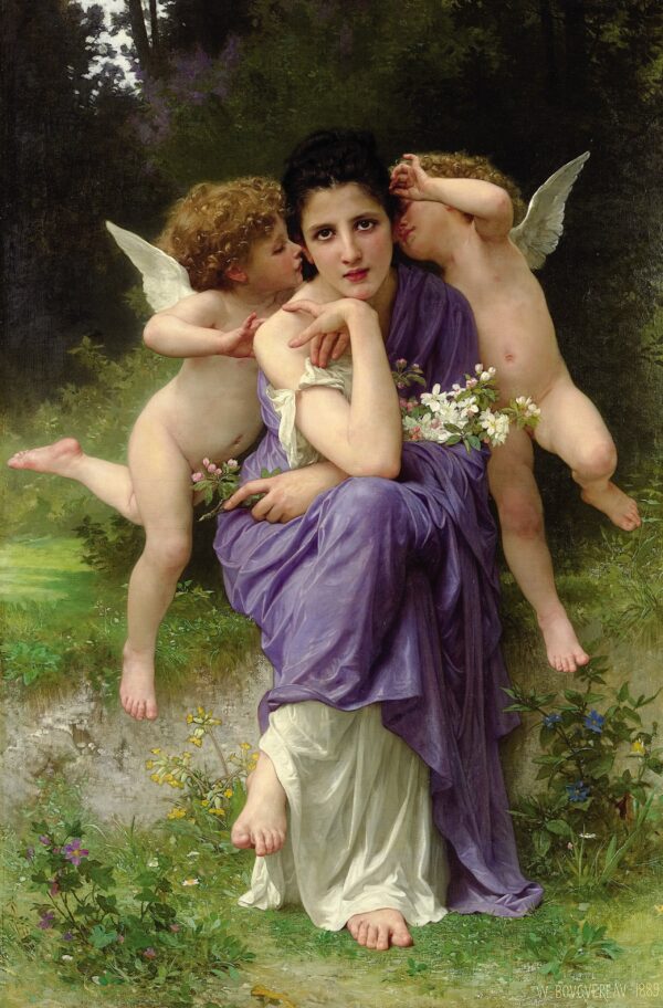 Cantos da Primavera – William Bouguereau William Bouguereau Master Apollon