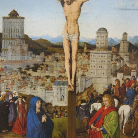 A crucificação – Jan Van Eyck Jan Van Eyck Master Apollon