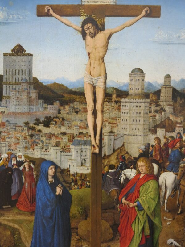 A crucificação – Jan Van Eyck Jan Van Eyck Master Apollon