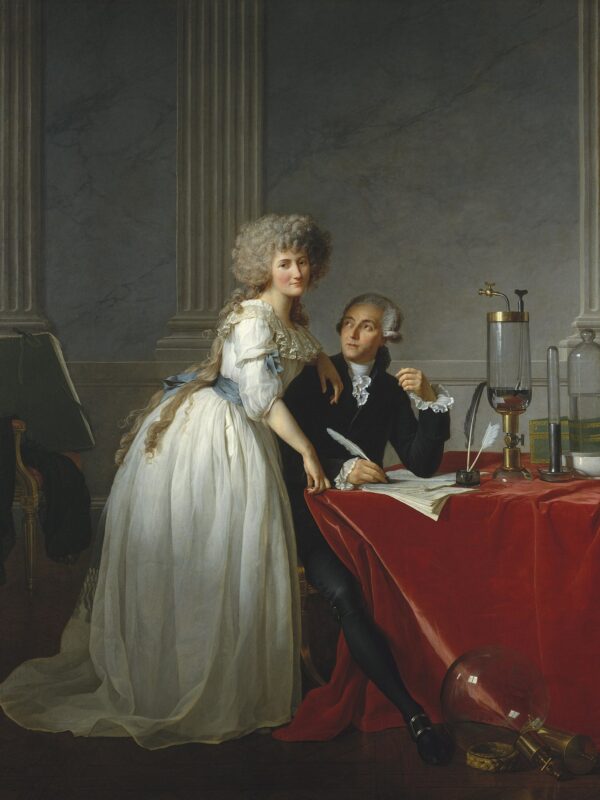 Retrato de Antoine-Laurent Lavoisier e de sua esposa – Jacques-Louis David Jacques-Louis David Master Apollon