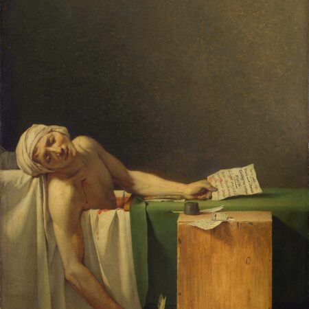 A morte de Marat – Jacques-Louis David Jacques-Louis David Master Apollon