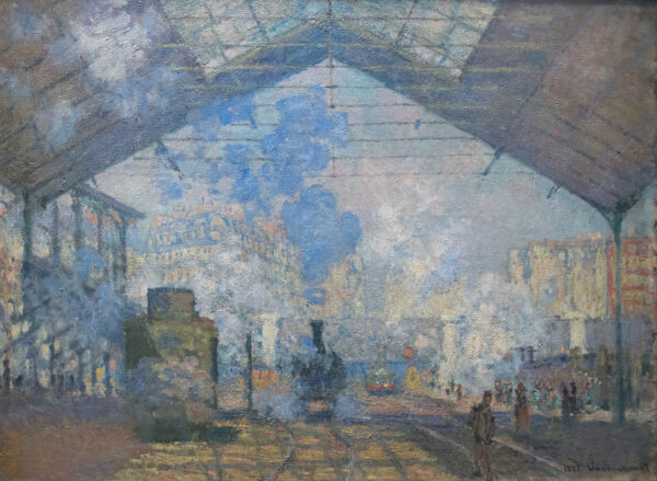 A Estação Saint-Lazare – Claude Monet Claude Monet Master Apollon