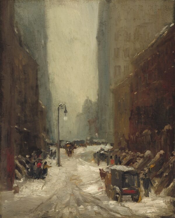 A neve em Nova York – Robert Henri Robert Henri Master Apollon