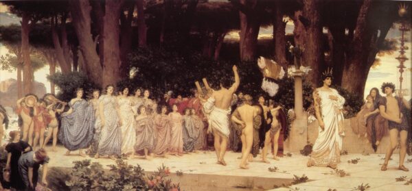 A Daphnéphorie – Frederic Leighton Frederic Leighton Master Apollon