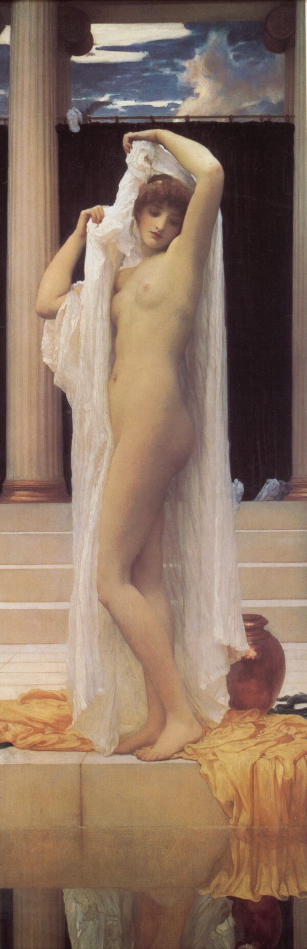 O banho de Psique – Frederic Leighton Frederic Leighton Master Apollon