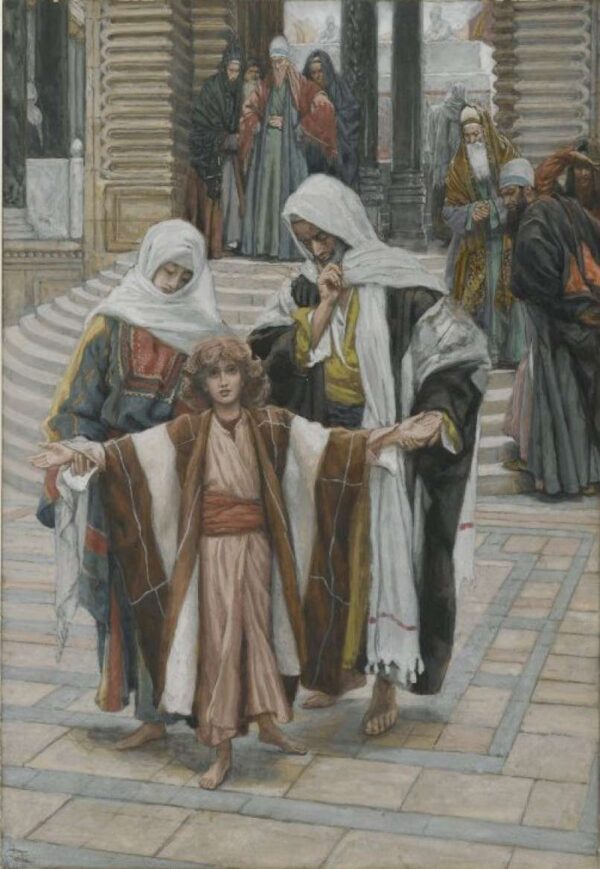 Jesus encontrado no templo – James Tissot James Tissot Master Apollon