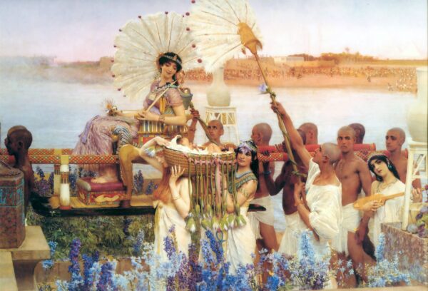 A descoberta de Moisés – Lawrence Alma-Tadema Lawrence Alma-Tadema Master Apollon